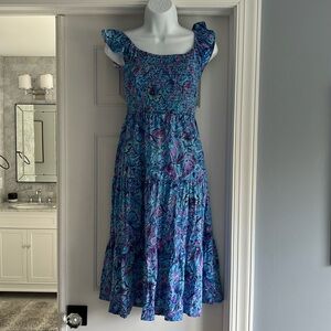 Lilly Pulitzer Girls Maxi Dress Size Large